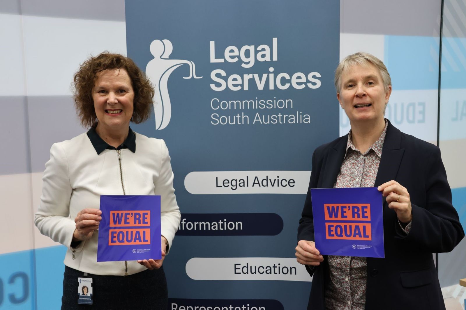 Legal Services is proud to be part of WE'RE EQUAL
