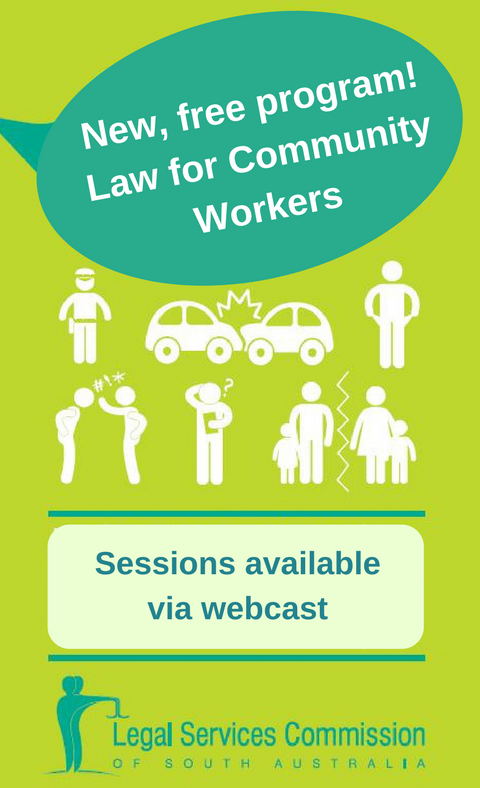 Law For Community Workers poster