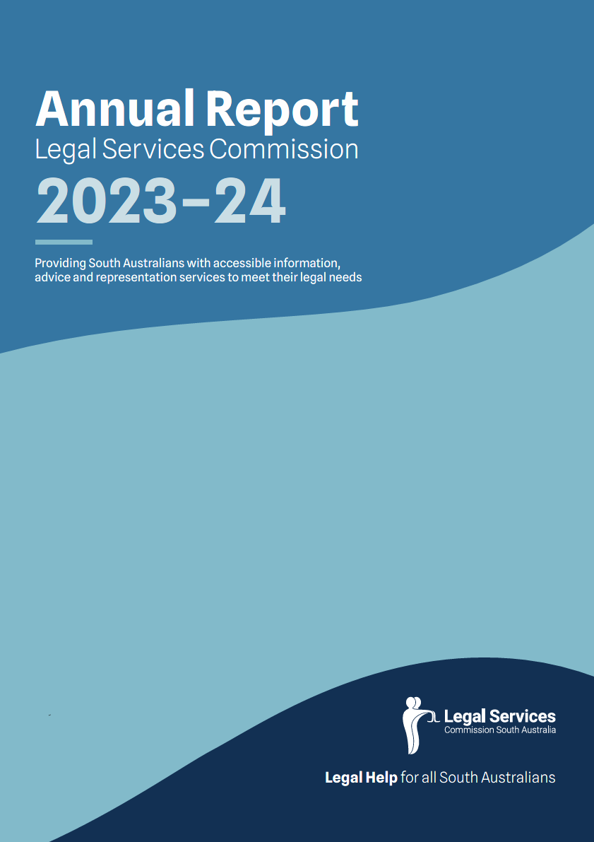 Annual Report Legal Services Commission 2023-24