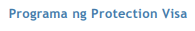 Protection Visa Program in Filipino Tagalog