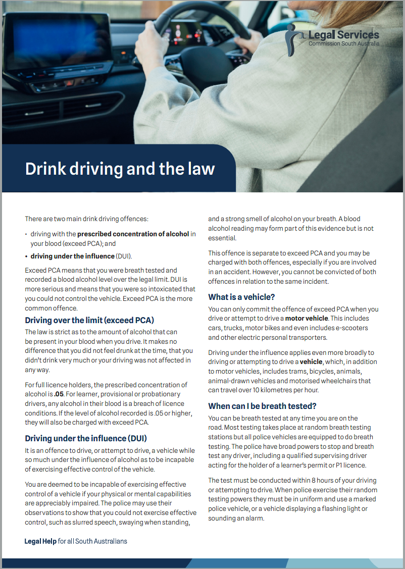Drink Driving and the Law