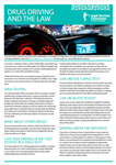 Drug Driving and the Law Factsheet