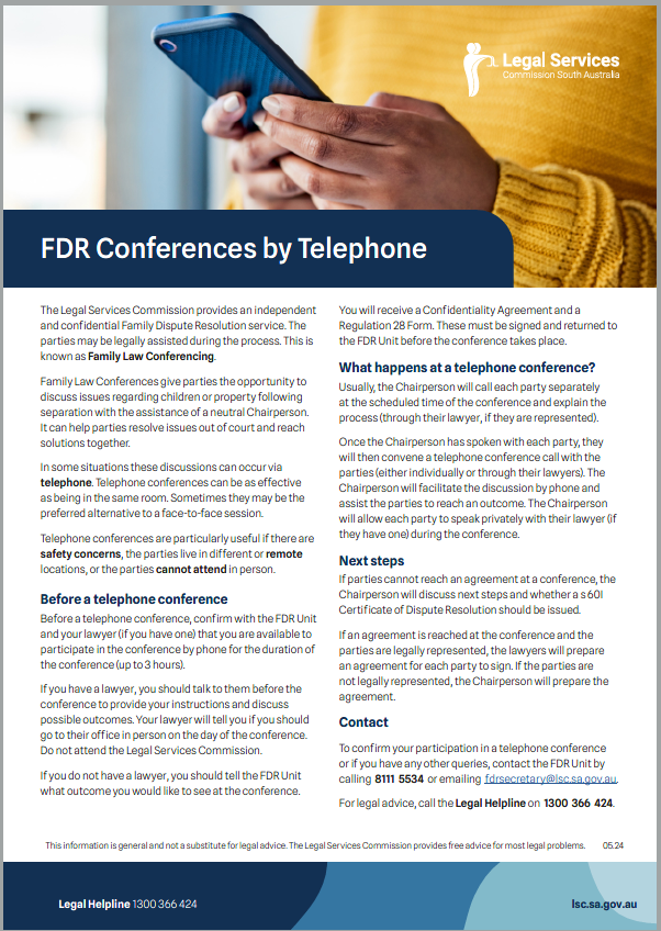 FDR Conferences by Telephone