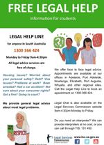 Free Legal Help for Students Poster