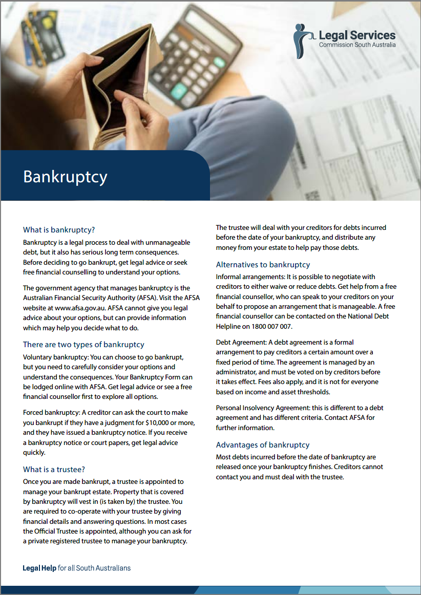 Bankruptcy Factsheet