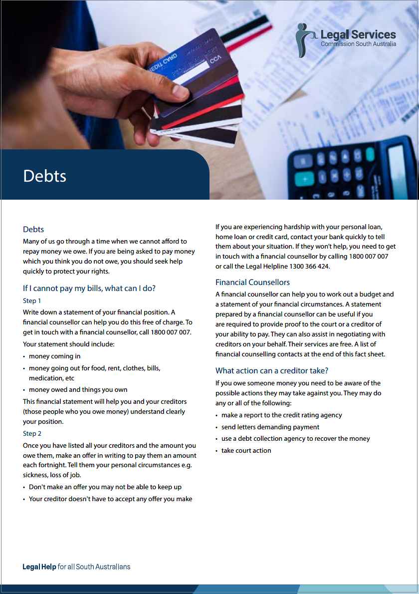 Debts Factsheet