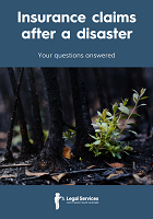 Insurance Claims After a Disaster Booklet