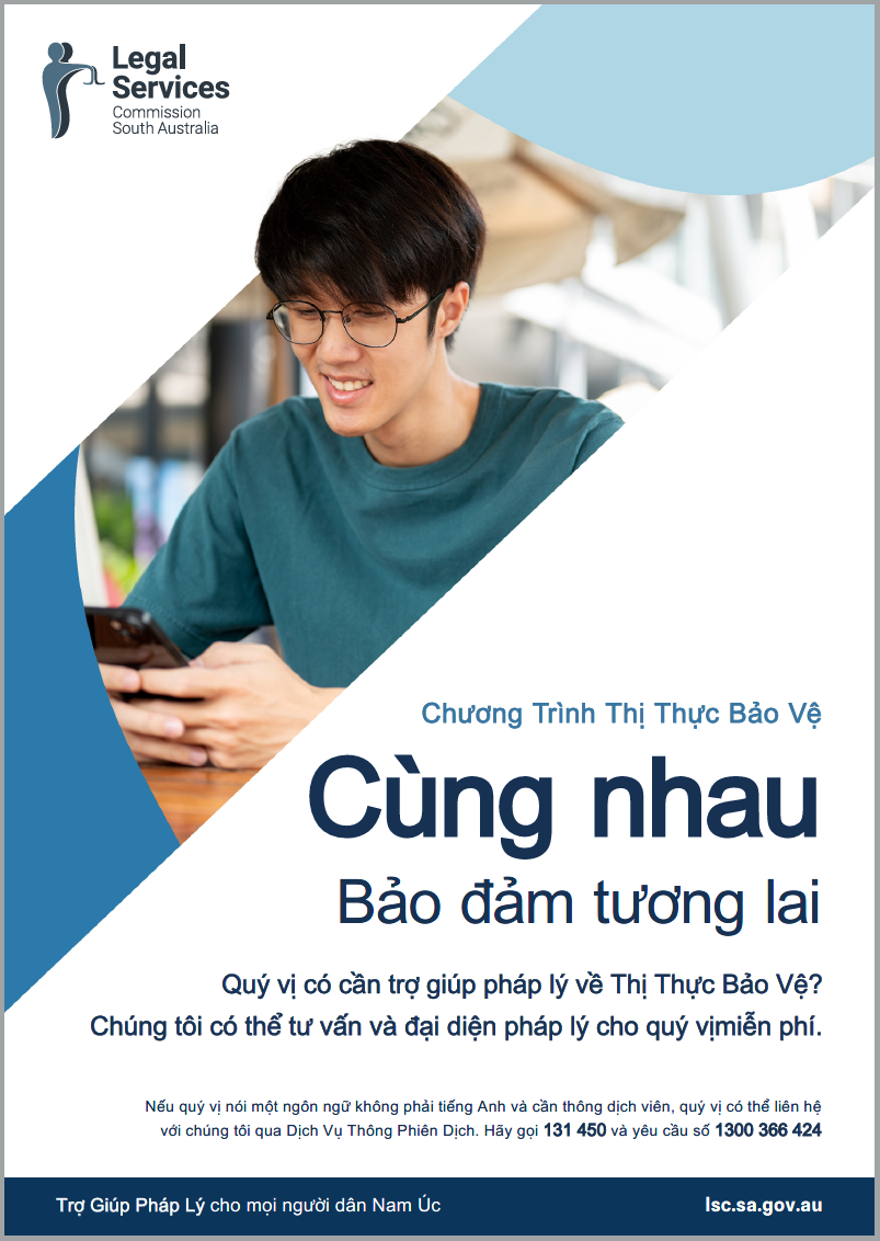 Protection Visa Program Poster Vietnamese